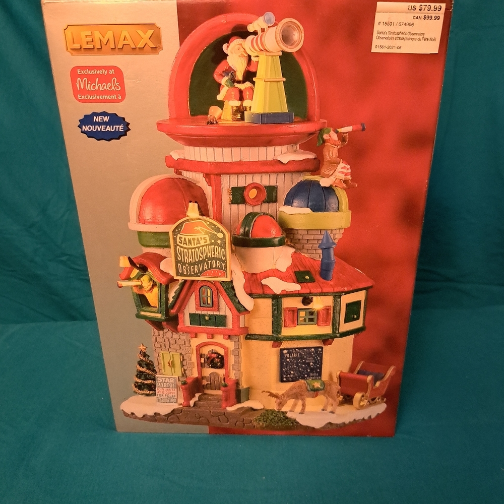 Lemax Christmas 2022 Santa's Stratospheric Observatory #15801